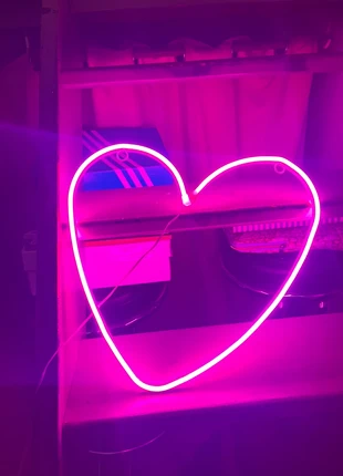 Cœur LED lumineux, marque: Lumineux, état: Neuf avec étiquette, 9,00 €, 10,15 € Protection acheteurs incluse
