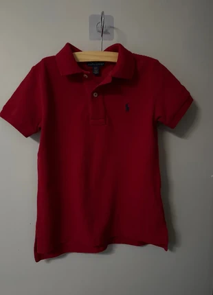 Ralph Lauren polo rood maat 2, merk: Ralph Lauren, staat: Heel goed, maat: 18-24 maanden / 86 cm, € 7,50, € 8,58 inclusief Kopersbescherming