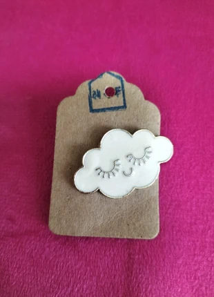 White Cloud Eyelashes Pin Badge Metal 3 for £10, 5 for £15, brand: pin badge, condition: New with tags, £4.00, £4.90 includes Buyer Protection Pro