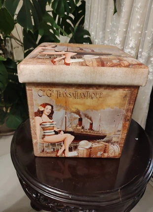 Pouf contenitore Biscottini International, marque: International, état: Très bon état, 26,00 €, 28,00 € Protection acheteurs incluse