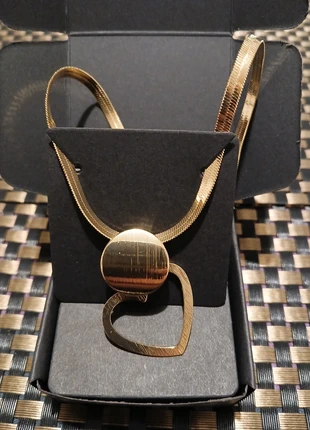 Collier Coeur Doré brossé – NEUF, brand: Tendance, condition: New with tags, €5.90, €6.90 includes Buyer Protection Pro