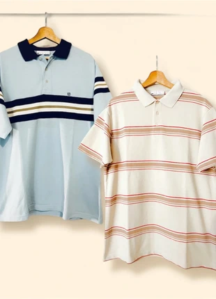 Lot de deux polos Brice XXL à rayures, brand: Brice, condition: Very good, size: XXL, €15.50, €16.98 includes Buyer Protection