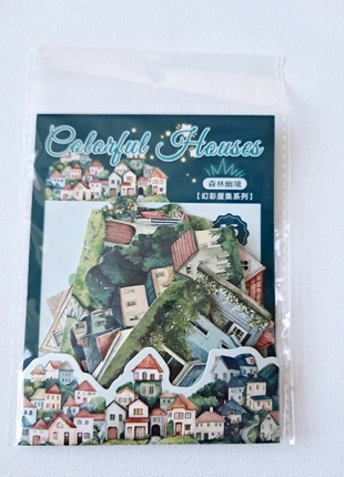 Quirky houses cottages craft stickers, brand: Stickers, condition: Very good, £2.00, £2.80 includes Buyer Protection