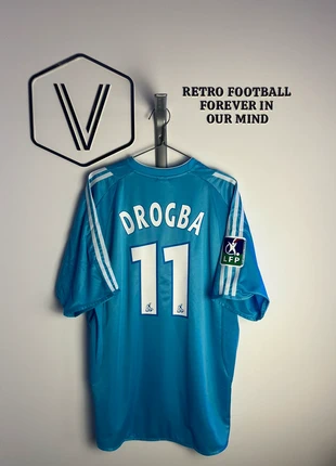 OM 2003/2004 Extérieur, marque: adidas, état: Neuf sans étiquette, taille: L, 160,00 €, 168,70 € Protection acheteurs (Pro) incluse