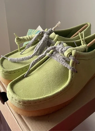 Clarks Wallabees Daim Vert Citron, brand: Clarks, condition: New with tags, size: 38, €100.00, €105.70 includes Buyer Protection