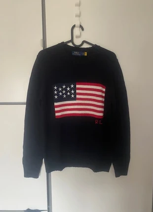 Ralph Lauren Navy Knit USA Sweater, marque: Ralph Lauren, état: Très bon état, taille: M / 38 / 10, 54,99 €, 58,44 € Protection acheteurs incluse