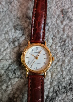Lorus real leather watch, brand: Lorus, condition: Good, size: Up to 30 mm, £5.00, £5.95 includes Buyer Protection