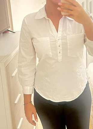 Camisa blanca de ZARA, brand: Zara, condizioni: Nuovo senza cartellino, taglia: M / IT 42 / EU 38, €5.00, €5.95 include la Protezione acquisti