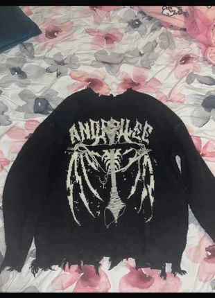 Pull style emo, merk: andreilee, staat: Heel goed, maat: M, € 20,00, € 21,70 inclusief Kopersbescherming