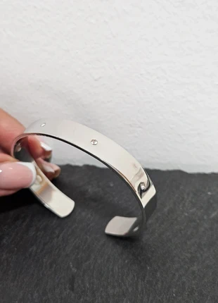 ~LBVYR~ Elegante Brazalete Acero con Imitación circonias ~Ajustable~, marque: LBVYR, état: Neuf sans étiquette, 12,00 €, 13,30 € Protection acheteurs incluse