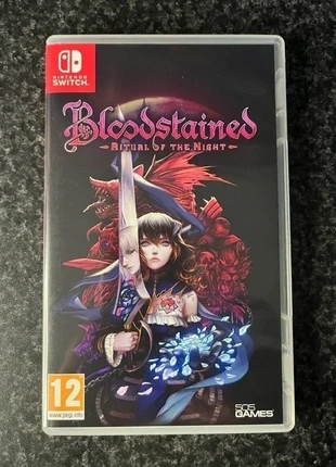 Bloodstained Ritual of the Night Nintendo Switch PAL game, staat: Heel goed, € 24,95, € 26,90 inclusief Kopersbescherming Pro