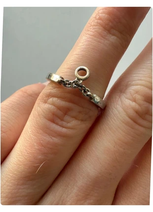 Bague avec pendentif en argent 925 di giorgio, brand: Argent, condition: Very good, size: 16.1 mm Ø, €14.00, €15.40 includes Buyer Protection