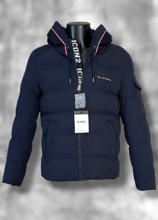 Men's Navy Blue ICON2 Puffer Jacket - Size XL, marque: ICON, état: Neuf avec étiquette, taille: XL, 60,00 €, 63,70 € Protection acheteurs incluse