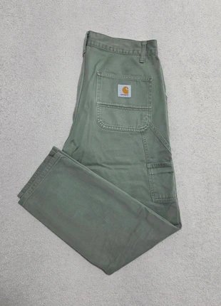Carhartt WIP Single Knee Pant – Vert Olive – 31x32, marque: Carhartt, état: Très bon état, taille: W30 | FR 40, 29,00 €, 31,15 € Protection acheteurs (Pro) incluse