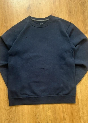 Sweat crewneck vintage Fruit of the loom bleu marine Taille S, marca: Fruit of the Loom, estado: Satisfatório, tamanho: S, €5.00, €5.95 inclui Proteção do Comprador