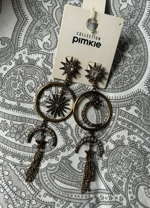 Pendientes boho astrales Pimkie – sol, luna y estrellas, marca: Pimkie, estado: Nuevo con etiquetas, 2,50 €, 3,33 € Protección al comprador incluida