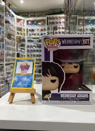 Funko Pop Wednesday - Wednesday Addams 1577 (Mercredi Addams), marque: Funko, état: Neuf sans étiquette, taille: Prématuré, jusqu'à 44cm, 15,00 €, 16,45 € Protection acheteurs (Pro) incluse