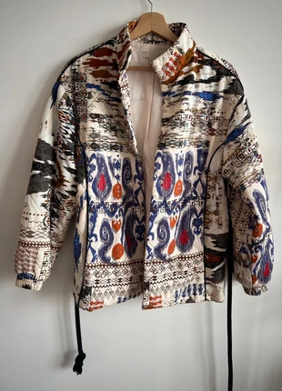 Veste imprimée ethnique H&M – Taille 34, marque: H&M, état: Très bon état, taille: XS / 34 / 6, 40,00 €, 42,70 € Protection acheteurs incluse
