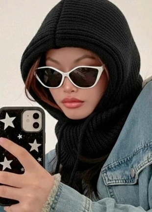 Cagoule noir tendance, brand: Tendance, condizioni: Nuovo con cartellino, taglia: Taglia unica, €9.99, €11.19 include la Protezione acquisti