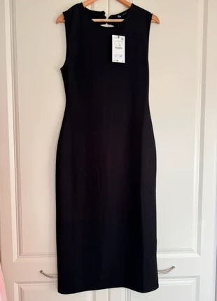 🖤 Zara Black Midi Dress – Size L (Brand New with Tags), brand: Zara, condition: New with tags, size: XL / 14, £12.50, £13.83 includes Buyer Protection
