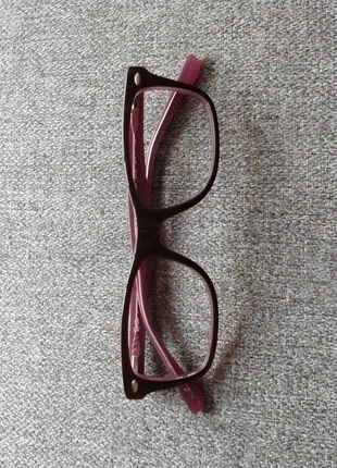 Monture/ Lunette de Vue Rectangle Marron et Rose Clair- Ray Ban, marque: Ray-Ban, état: Très bon état, 20,00 €, 21,70 € Protection acheteurs incluse