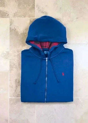 Sweat a capuche full zip Ralph Lauren - Homme XL - Marine logo rouge - Excellent état, marque: Ralph Lauren, état: Très bon état, taille: XL, 59,00 €, 62,65 € Protection acheteurs (Pro) incluse