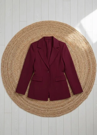 Veste blazer bordeaux élégante, marca: Fireferie, estado: Muy bueno, tamaño: S / 36 / 8, 41,90 €, 44,70 € Protección al comprador incluida