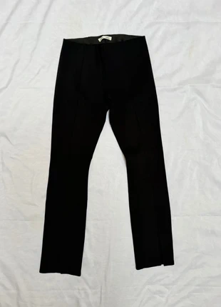 THE ROW pantalon noir stretch fendu, merk: The Row, staat: Heel goed, maat: XS / 34 / 6, € 300,00, € 315,70 inclusief Kopersbescherming