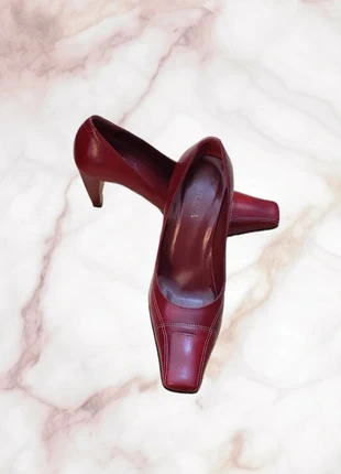 Bellissimo Décolleté rosso borgogna con tacco alto Milena 💖, marque: Milena, état: Très bon état, taille: 36, 22,97 €, 24,82 € Protection acheteurs incluse