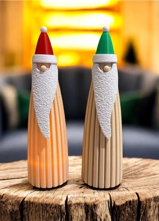 Figurine 3D artisanale – Père Noël lumineux – CrazyPrint3D, marque: Noël, état: Neuf sans étiquette, 12,00 €, 13,30 € Protection acheteurs (Pro) incluse