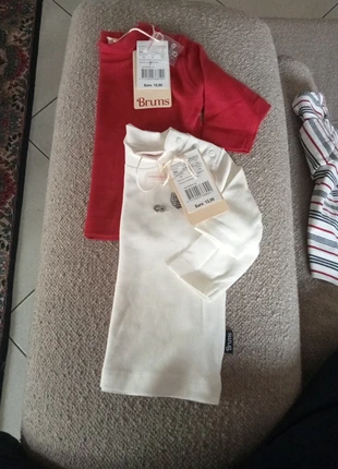 Magliettine Brums nuove con cartellino, marque: Brums, état: Neuf avec étiquette, taille: 3-6 mois / 62 cm, 10,00 €, 11,20 € Protection acheteurs incluse