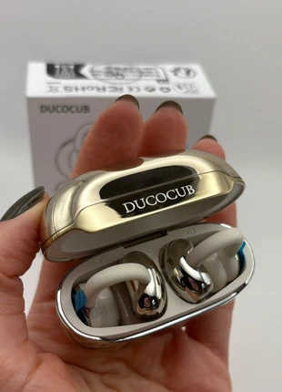 Neue Goldene Bluetooth Kopfhörer 5.4, Clip On Innovativ Design, merk: ducocub, staat: Nieuw met prijskaartje, € 19,00, € 20,65 inclusief Kopersbescherming