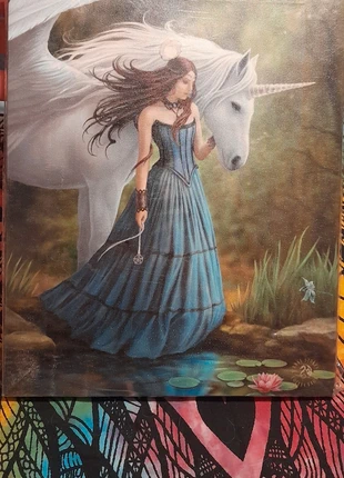 Anne Stokes – Enchanted Pool Canvas Art, brand: Spirit of Equinox, condition: New with tags, £3.50, £4.38 includes Buyer Protection