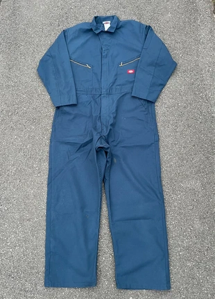 The vintage 1990’s dickies jumpsuit/coverall single knee workwear bleu - Taille XL, marque: Dickies, état: Très bon état, taille: XL, 29,00 €, 31,15 € Protection acheteurs (Pro) incluse