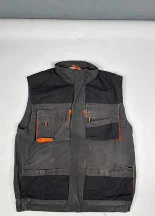 Gilet Vintage Dressing gris multi-poches, brand: Vintage Dressing, condizioni: Ottime, taglia: M, €16.90, €18.45 include la Protezione acquisti Pro