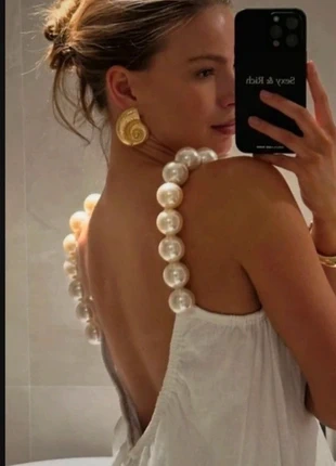 Prachtige oorbellen met dubbele sluiting in vergulde zinklegering, marque: Boho Chic, état: Très bon état, 8,00 €, 9,10 € Protection acheteurs incluse