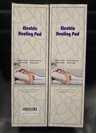 2×Electric Heating Pads – 30×60 cm, Grey – New in Box, brand: Electric, condition: New with tags, £12.00, £13.30 includes Buyer Protection