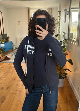 gilet Abercrombie taille XS bleu marine, marca: Abercrombie & Fitch, estado: Muy bueno, tamaño: XS / 34 / 6, 15,00 €, 16,45 € Protección al comprador incluida