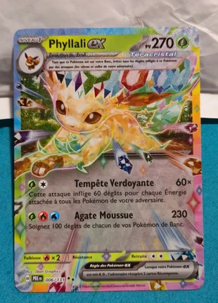 Phyllali ex 006/131, marke: Pokémon, zustand: Neu, 3,00 €, 3,85 € inklusive Vinted-Käuferschutz
