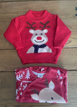 Pull & Pyjama 3/6 mois, brand: PatPat, condizioni: Ottime, taglia: 3-6 mesi / 62 cm, €5.60, €6.58 include la Protezione acquisti