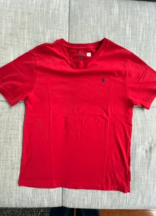 Teeshirt rouge Polo Ralph Lauren, marque: Ralph Lauren, état: Très bon état, taille: 14 ans / 164 cm, 10,00 €, 11,20 € Protection acheteurs incluse