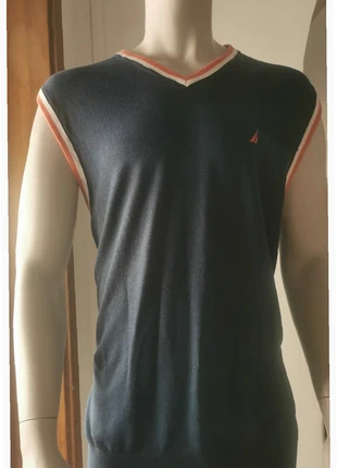 Polo Sem Mangas Nautica Vintage Homem #155, merk: Nautica, staat: Nieuw zonder prijskaartje, maat: L, € 13,50, € 14,88 inclusief Kopersbescherming