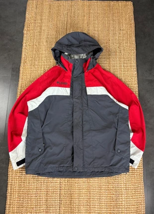 Veste de Ski Grise, Blanche et Rouge Columbia Sportswear Interchange Core Jacket Men’s Taille L, brand: Columbia, condition: Good, size: L, €40.00, €42.70 includes Buyer Protection Pro