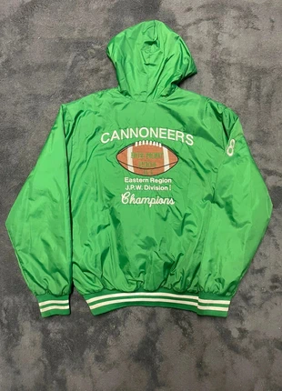 Veste Anorak Blouson Américain Vert Vintage Style Collège Football Champion 2004, brand: Vintage Dressing, condizioni: Ottime, taglia: XL, €27.00, €29.05 include la Protezione acquisti