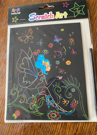 Carte à gratter Fée, brand: Art, condizioni: Nuovo con cartellino, taglia: 6 anni / 116 cm, €4.00, €4.90 include la Protezione acquisti