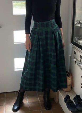 Jupe trapèze vintage à carreaux L, marque: SINOA, état: Très bon état, taille: L / 40 / 12, 36,90 €, 39,45 € Protection acheteurs incluse