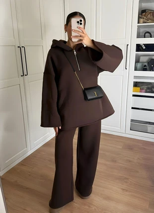 Ensemble jogging comfy mastour à capuche marron choco, marque: indépendant, état: Très bon état, taille: S / 36 / 8, 44,95 €, 47,90 € Protection acheteurs (Pro) incluse