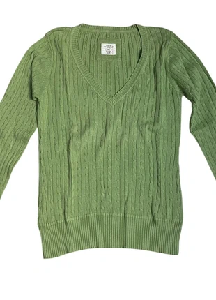 L.O.G.G. green V-neck sweaters, marque: L.O.G.G., état: Très bon état, taille: M / 38 / 10, 5,00 €, 5,95 € Protection acheteurs (Pro) incluse