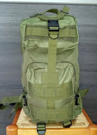 Mochila táctica verde militar 25L – Impermeable y resistente para senderismo o uso diario, état: Très bon état, 18,13 €, 19,74 € Protection acheteurs incluse