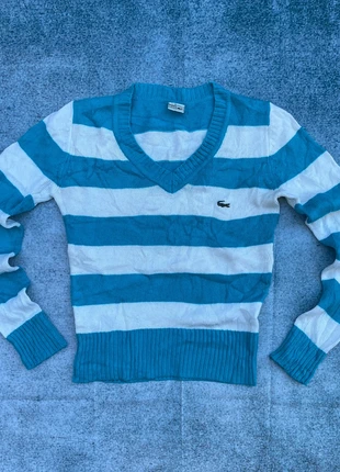 Maglioncino Lacoste a righe orizzontali, brand: Lacoste, condizioni: Ottime, taglia: M / IT 42 / EU 38, €30.00, €32.20 include la Protezione acquisti